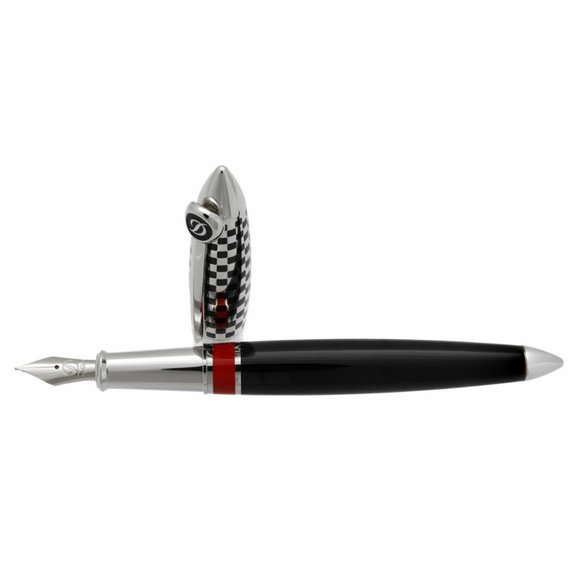 S.T. Dupont 255680RM Race Machine Limited Edition Streamline Fountain Pen Set - Picture 2 of 12